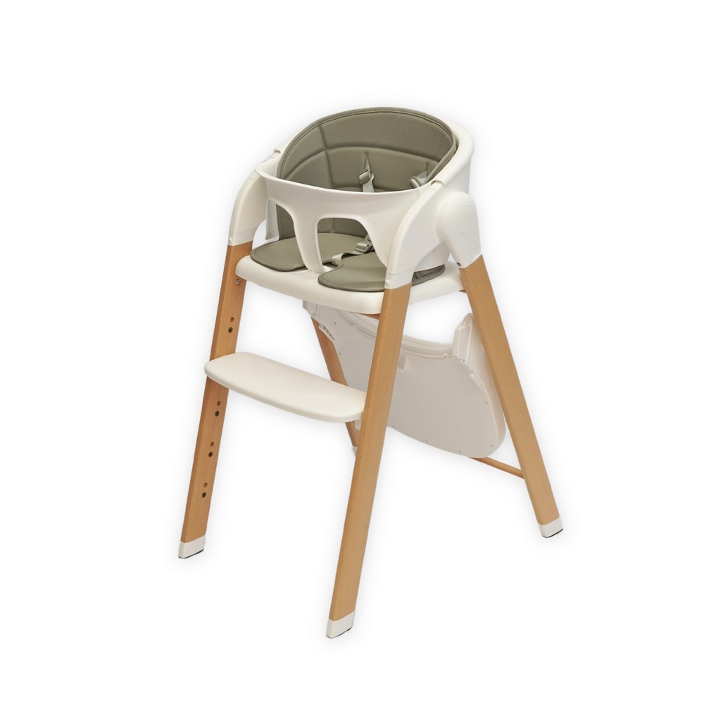 BoJungle Grow With Me High Chair Seggiolone Bianco Puro