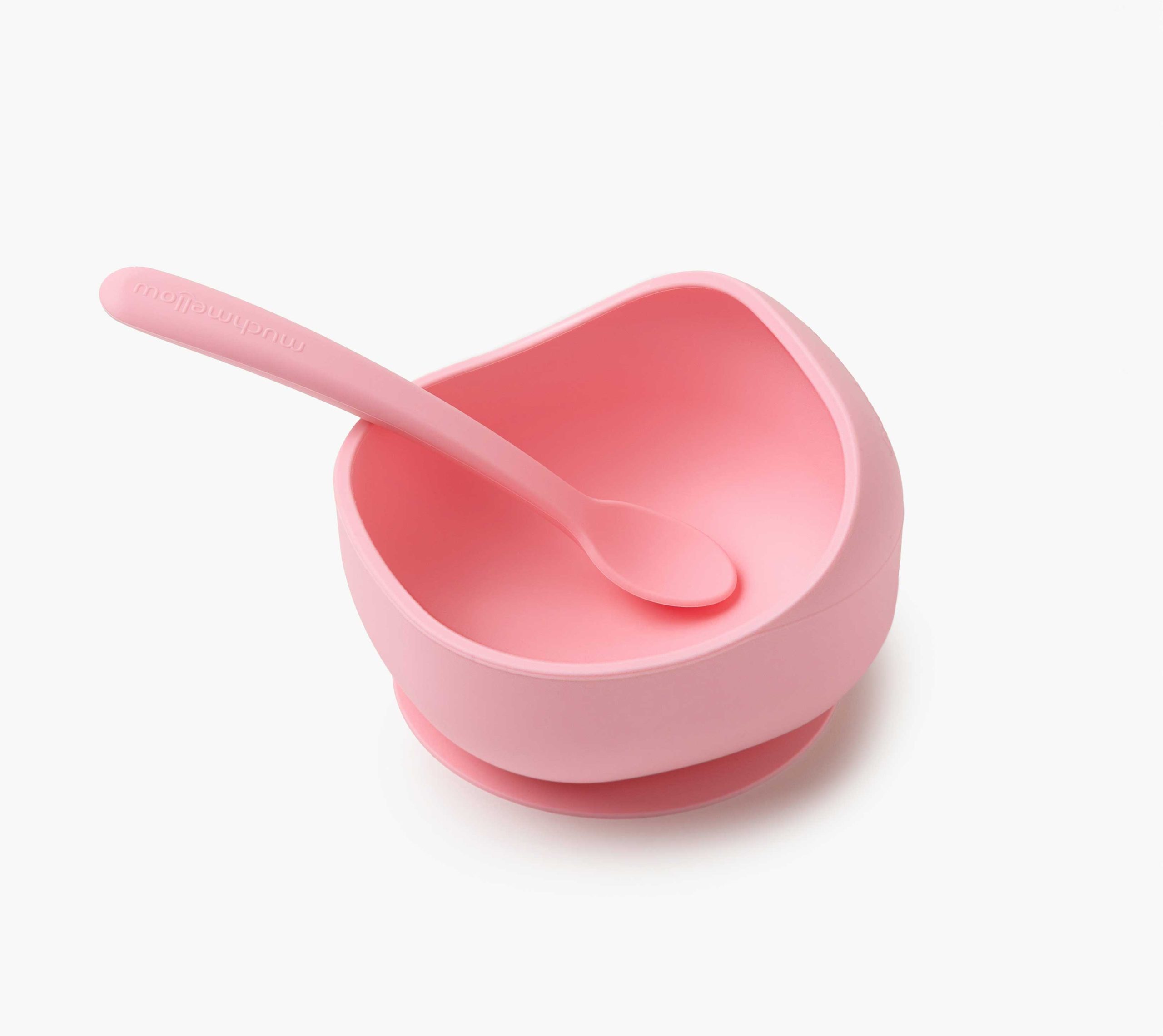 Muchmellow Pappa Set pappa Ciotola e cucchiaio silicone