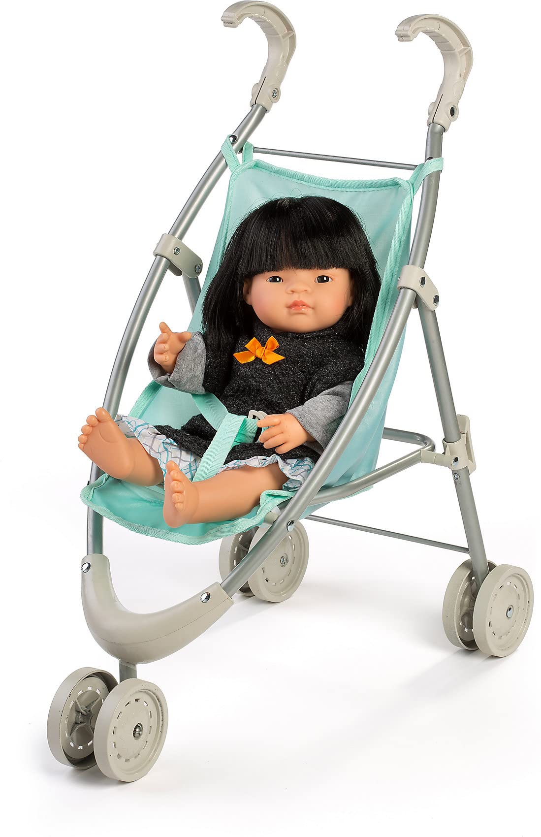 Miniland Bambole e accessori passeggino bambole mint 97020 pieghevole