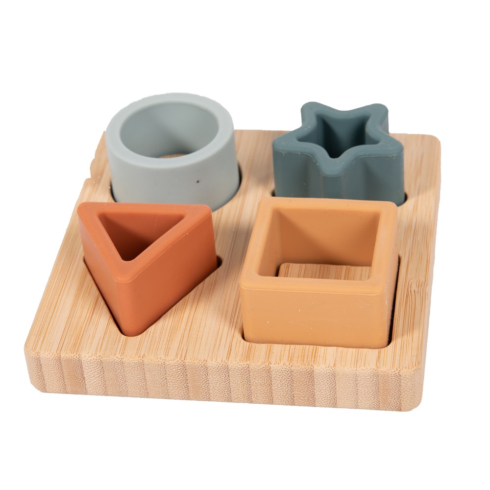 BoJungle Star Classic gioco forme silicone bamboo stella