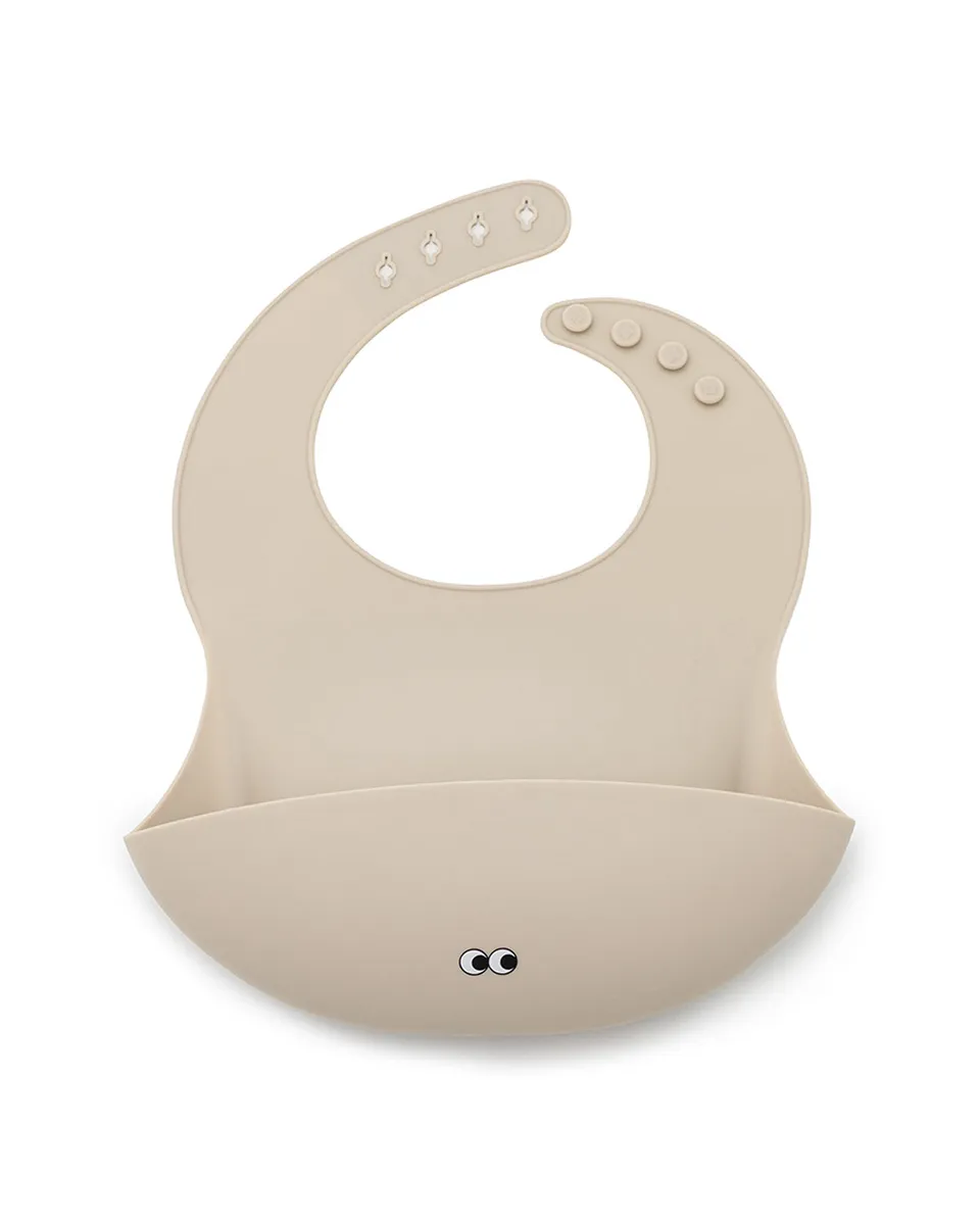 Noui Noui Nude bavaglino silicone con tasca regolabile