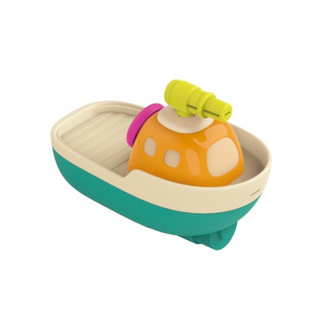 BoJungle Toby barca giocattolo bagnetto spruzzi 360°