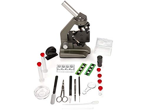 Miniland University microscopio bambini con custodia 10 cm scienze