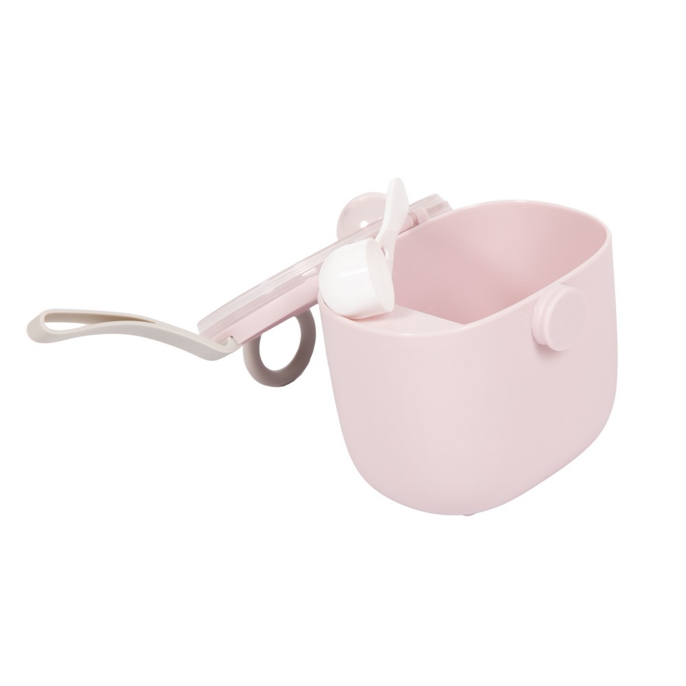 BoJungle Nomadic Powder Box Dosatore Latte Rosa Cucchiaio