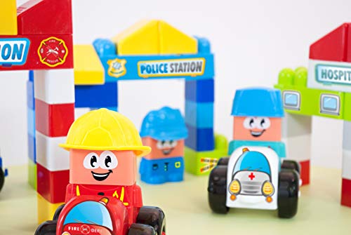 Miniland Super Blocks 32351 blocchi ospedale 17 pezzi