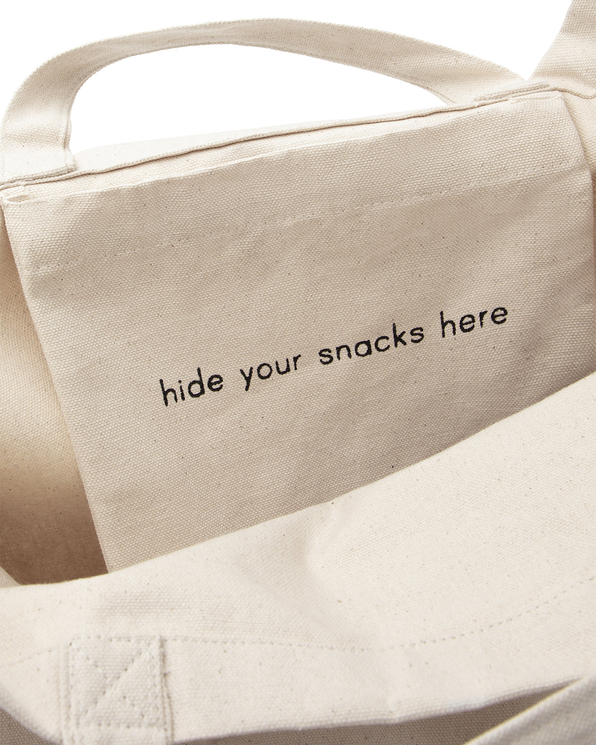 Noui Noui Shopper Eyes Borsa Cotone con Tasca Borraccia