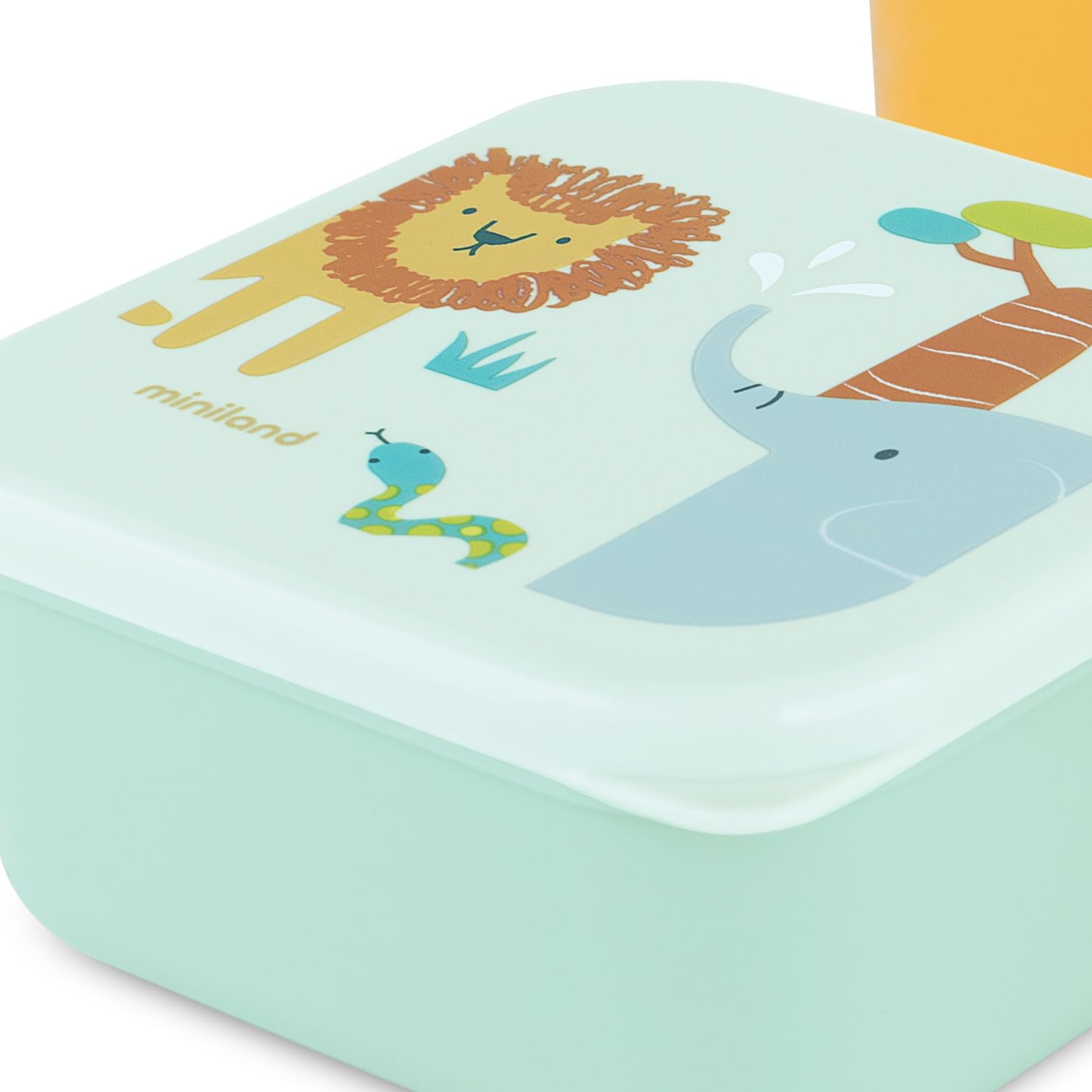 Miniland Jungle set 3 contenitori pappa 230+350+540 ml BPA free