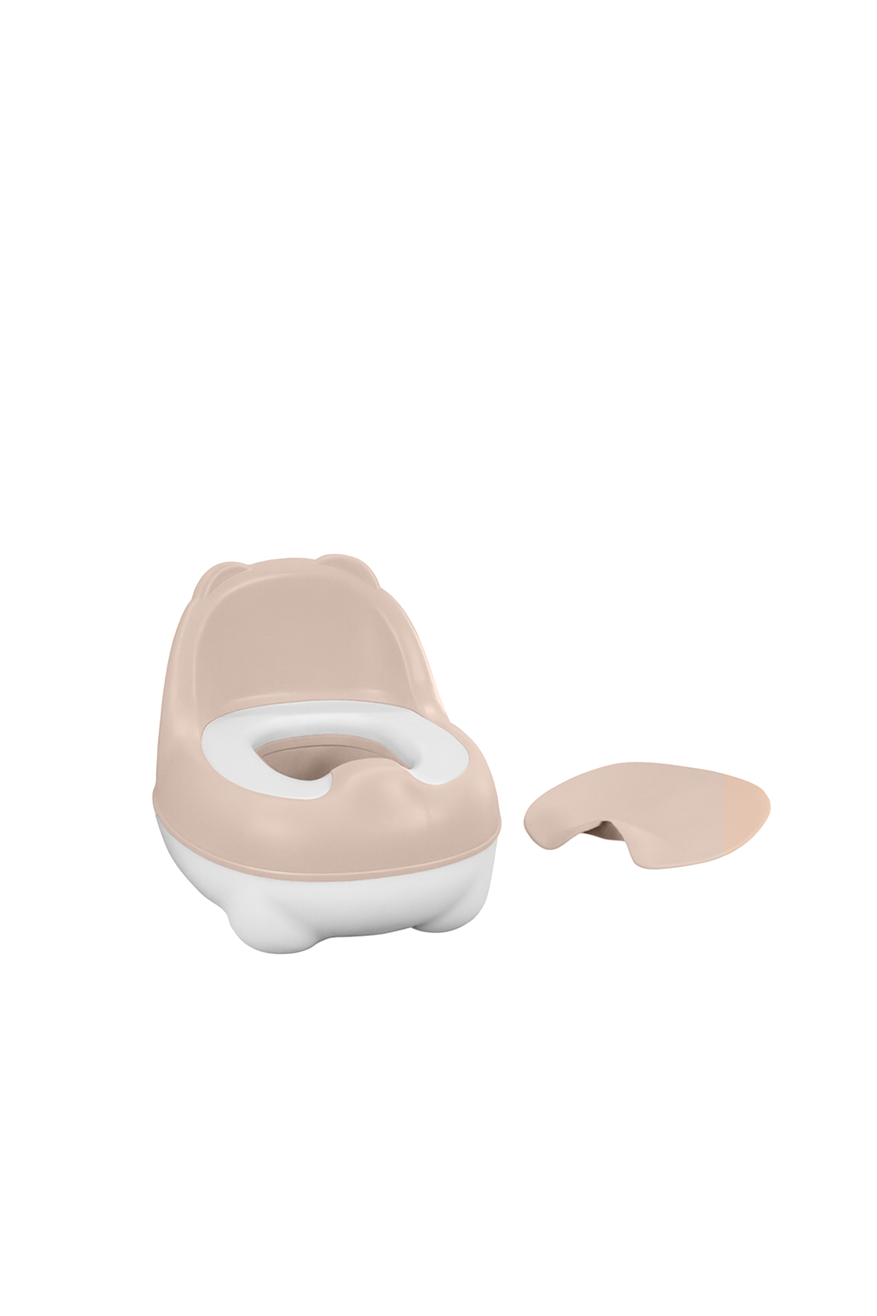 BoJungle Grooming Potty Bear vasino bambini rosa cipria