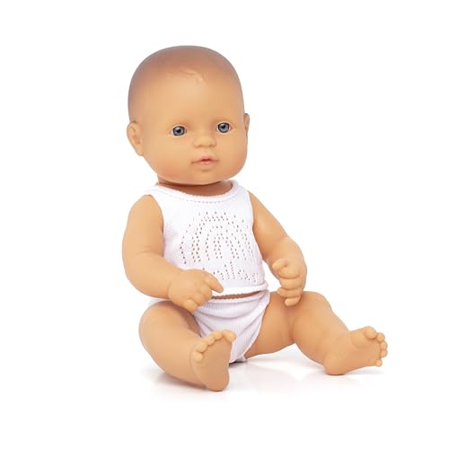 Miniland Dolls Bambola 31351 Bambino 32 cm Caucasico