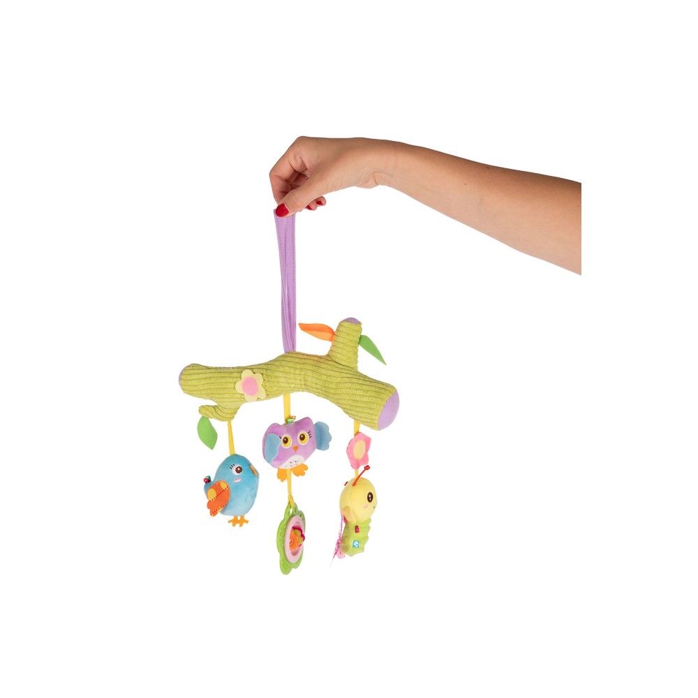 BoJungle Playtime B-Hang On Tchirping Tree peluche passeggino