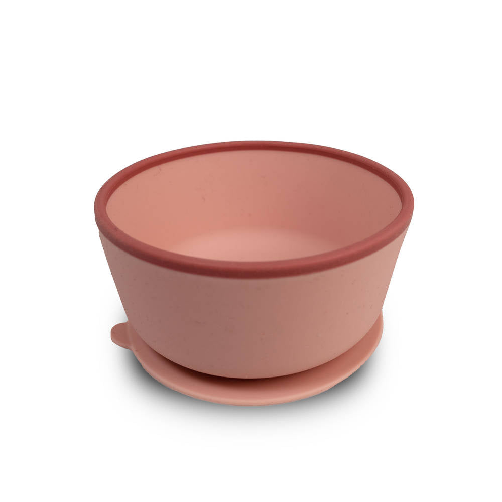Mizu Baby Taiki Ciotola Silicone Ventosa Rosa svezzamento