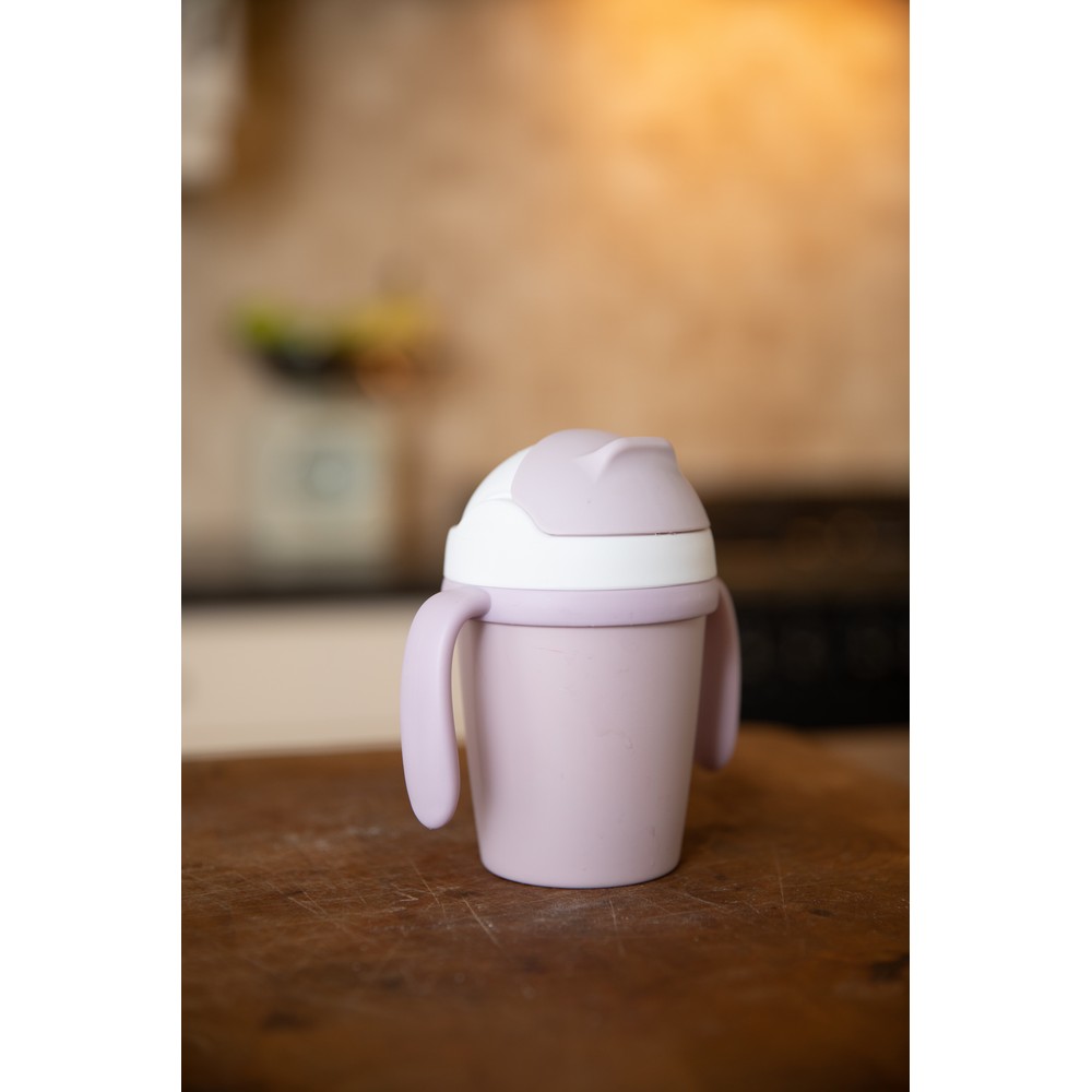 BoJungle B-Drinking Cup Tazza Bambini Rosa CPLA Biodegradabile