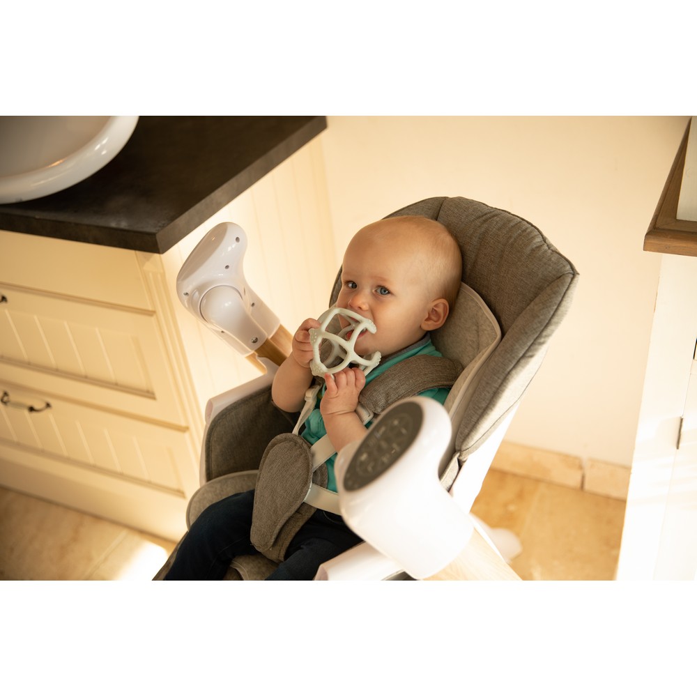 BoJungle Playtime B-Ball palla silicone neonato grigio