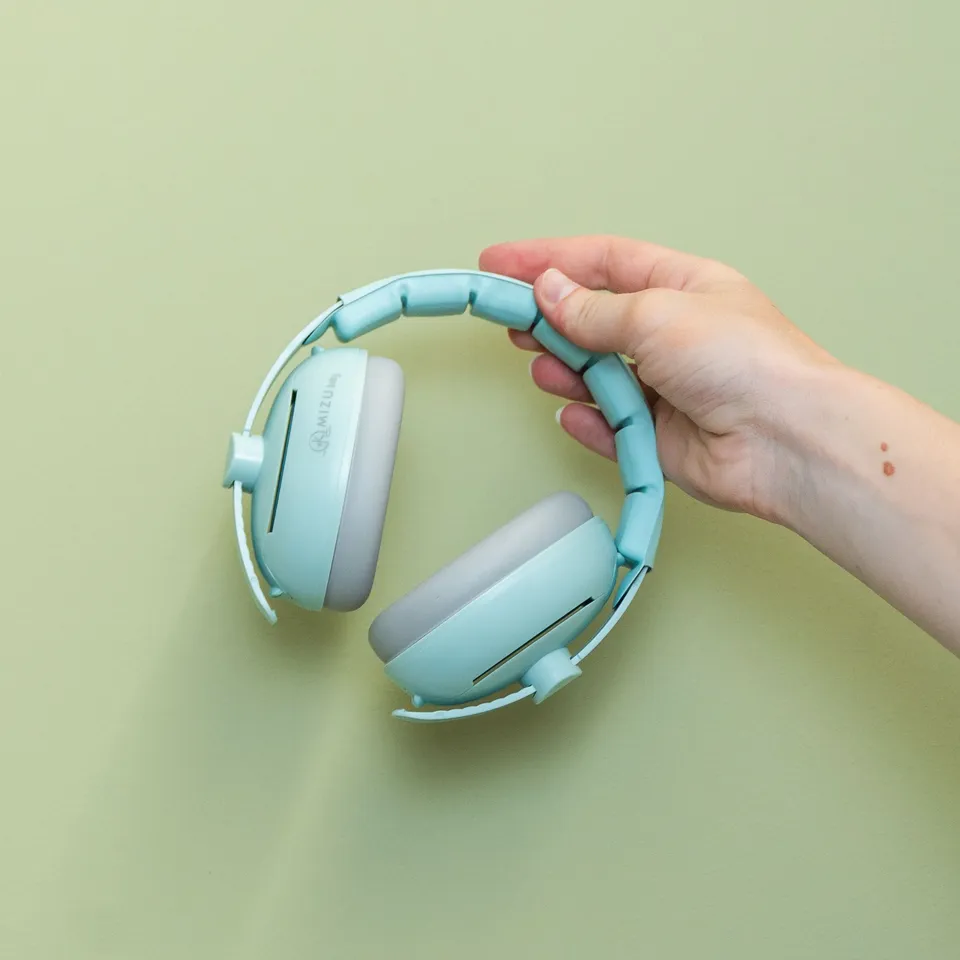 Mizu Baby Mimimori Cuffie Antirumore 2in1 Verde 6 Mesi+