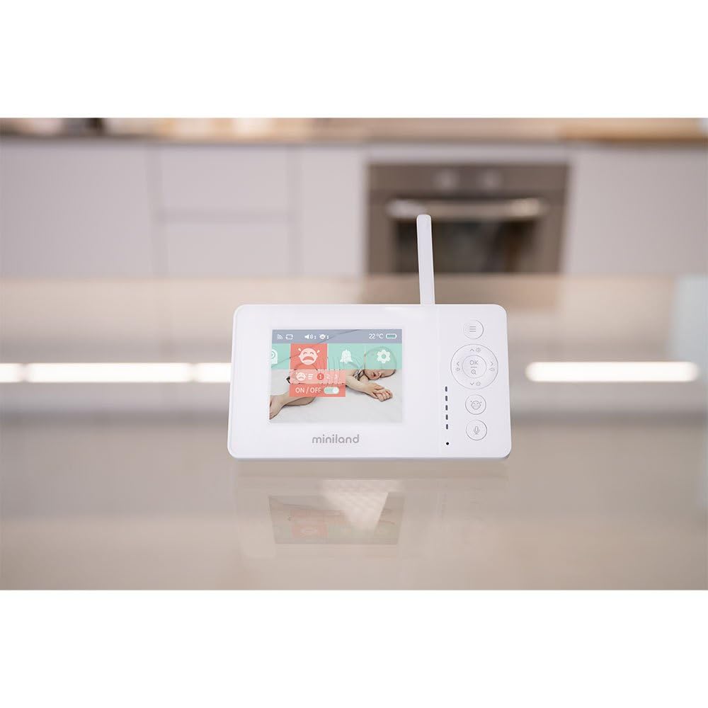 Miniland Digimonitor 3,5 Easy baby monitor video