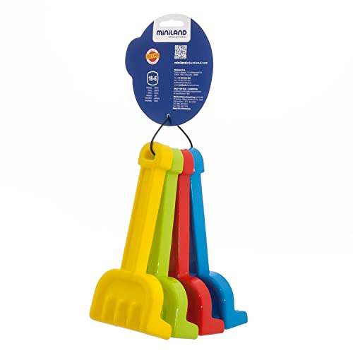 Miniland Giochi all’aperto Rastrelli Spirale Sabbia 4 pz
