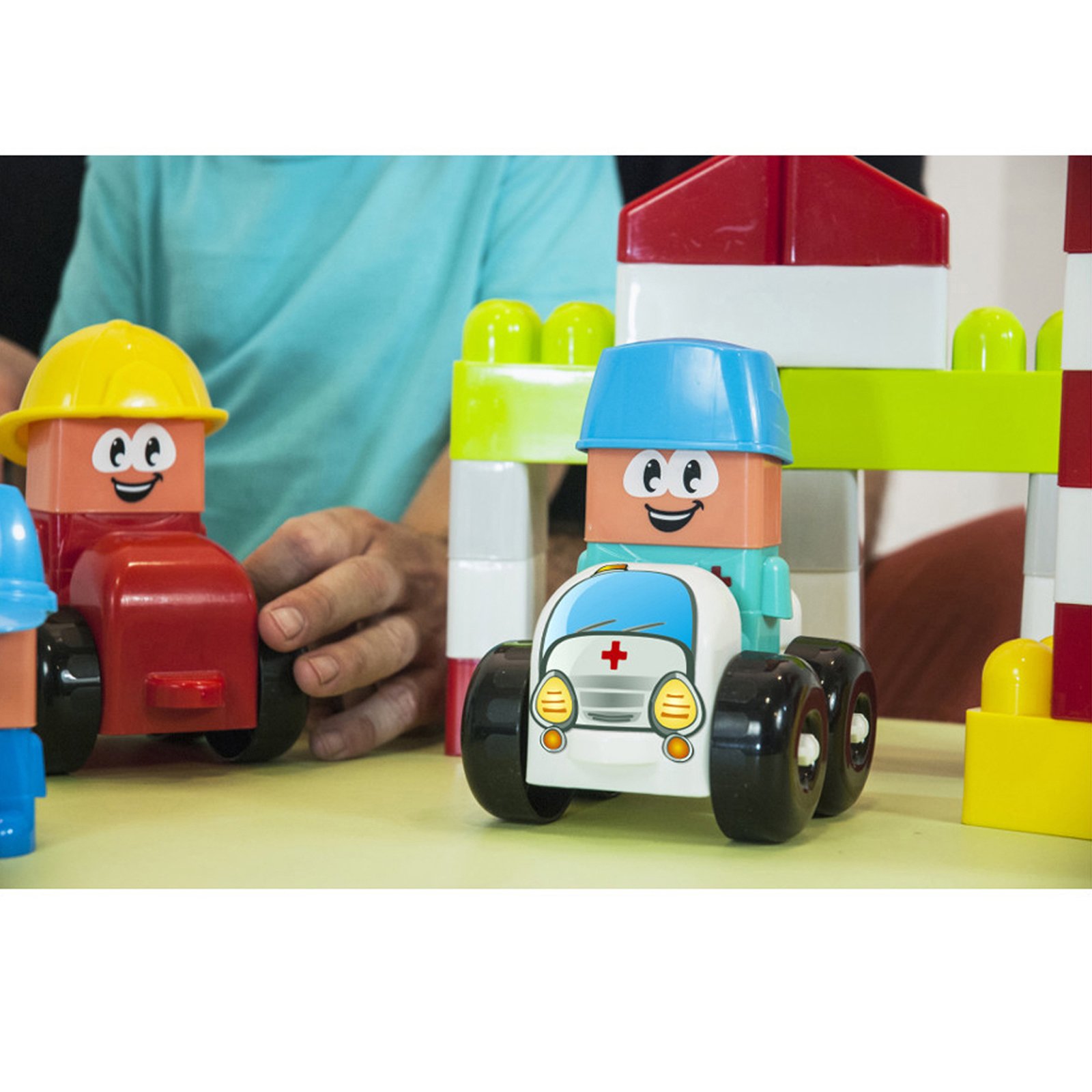 Miniland Super Blocks 32351 blocchi ospedale 17 pezzi