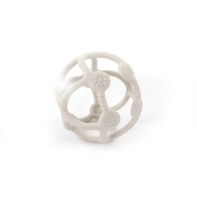 BoJungle Playtime B-Ball palla silicone neonato grigio