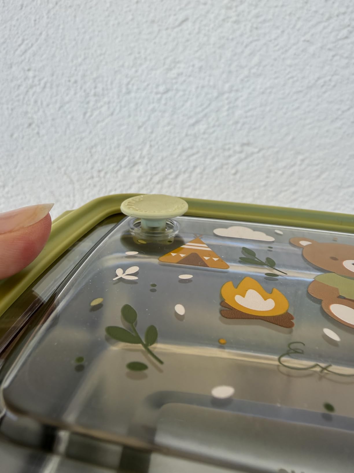 Miniland Steel Lunchbox Acciaio Butterfly 800 ml