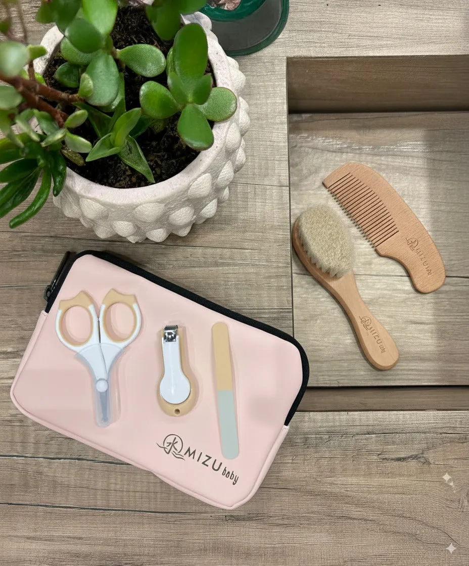 Mizu Baby Mami Pure Set regalo neonato pochette rosa