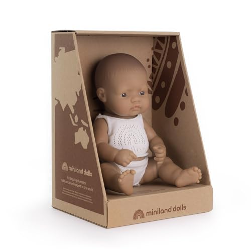 Miniland Bambole Bambola Ragazza Ispanica 32 cm Vinile