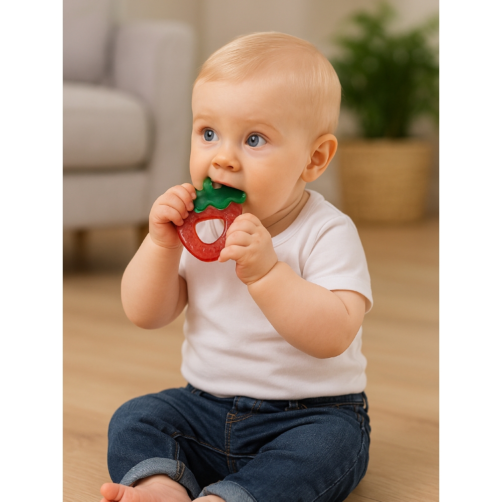 BoJungle Water Teether massaggiagengive fragola 2 pezzi