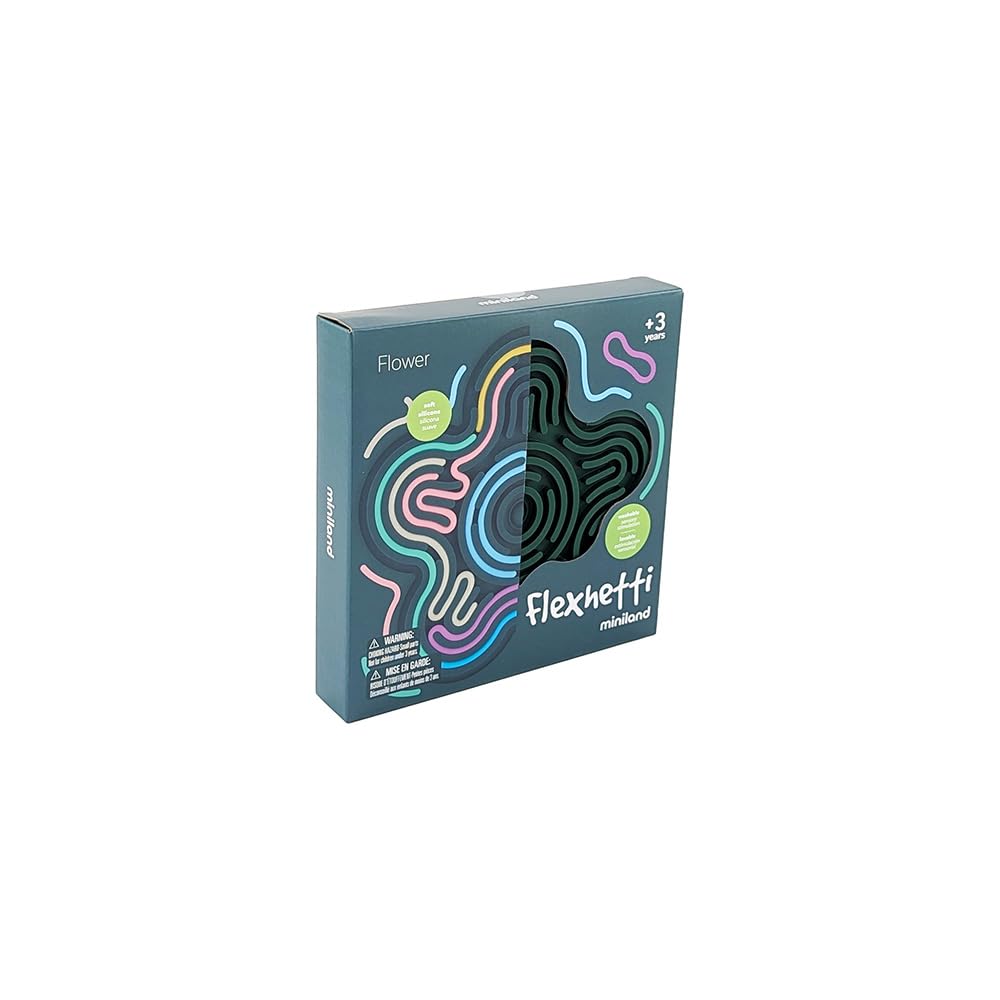 Miniland Flexhetti Fiore gioco sensoriale silicone 3 anni