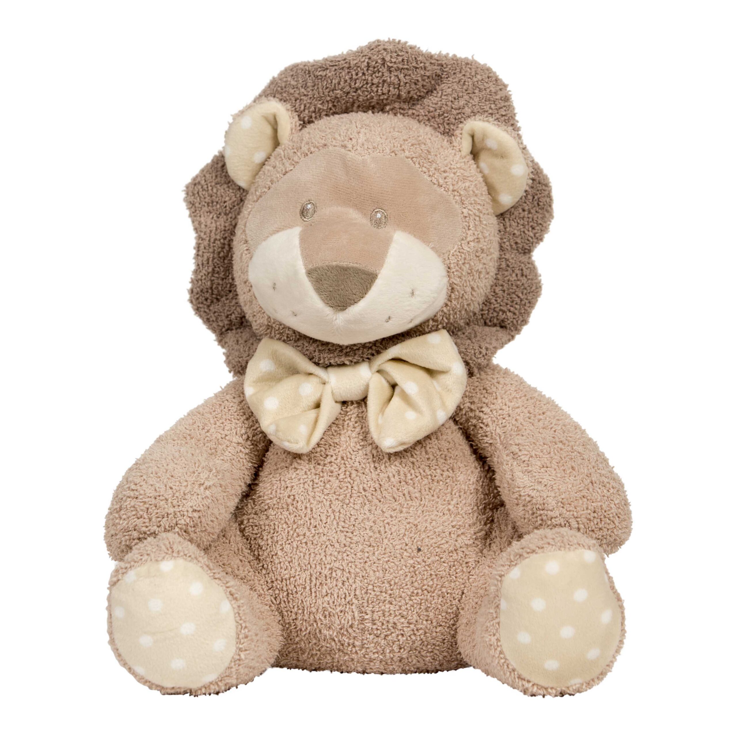 BoJungle Kenzi peluche leone 30 cm in spugna morbida