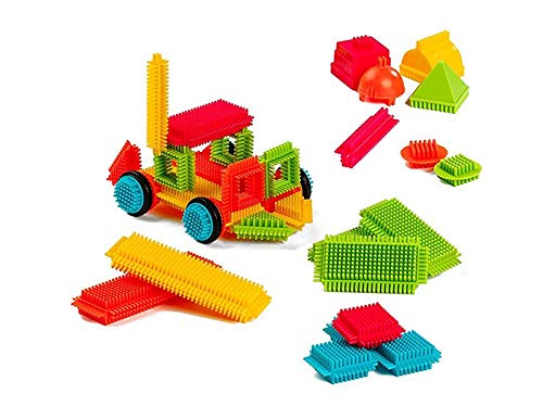 Miniland Pegy Mattoncini 36 Pezzi Valigetta 12 Carte Modello