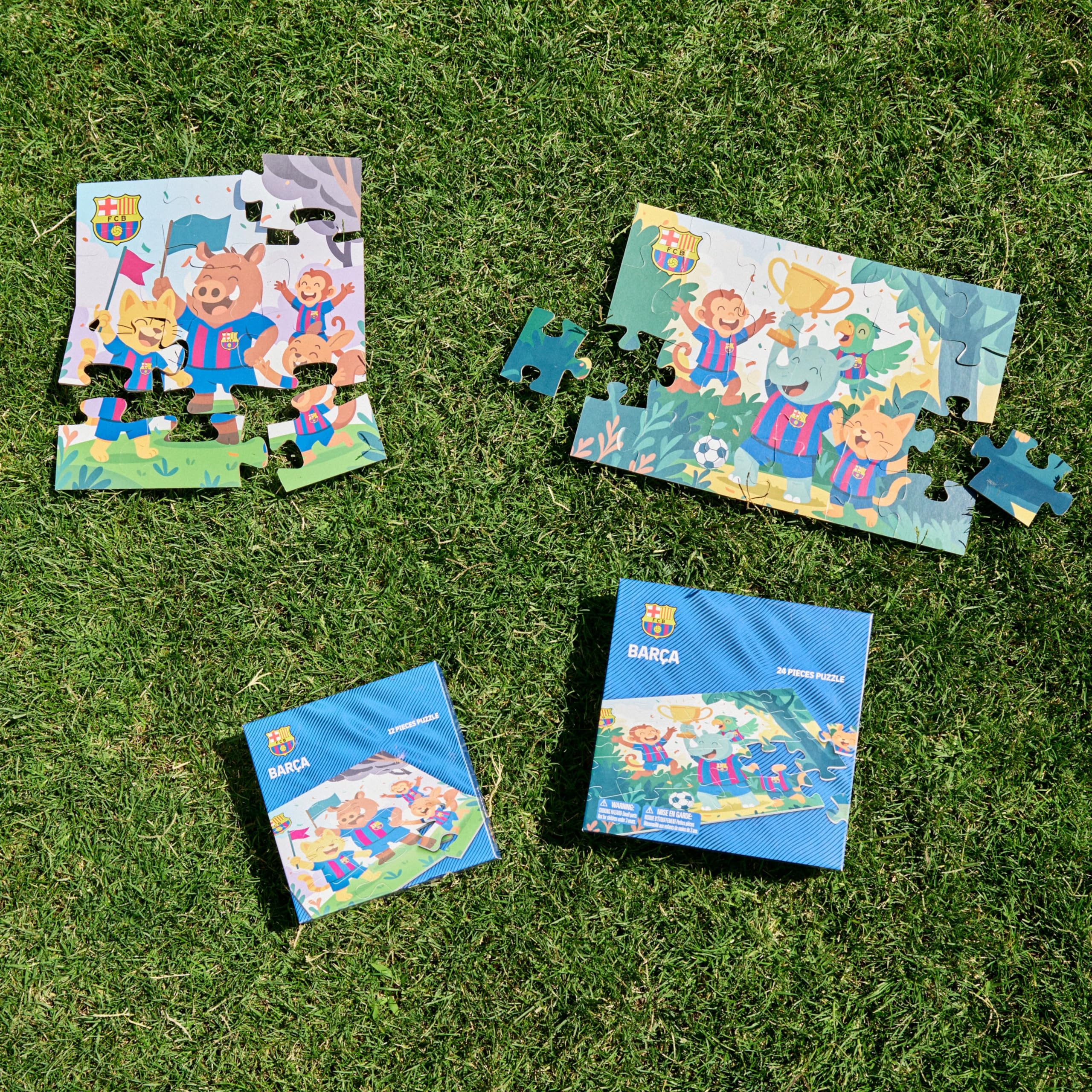 Miniland FC Barcelona puzzle bambini 24 pezzi dai 3 anni