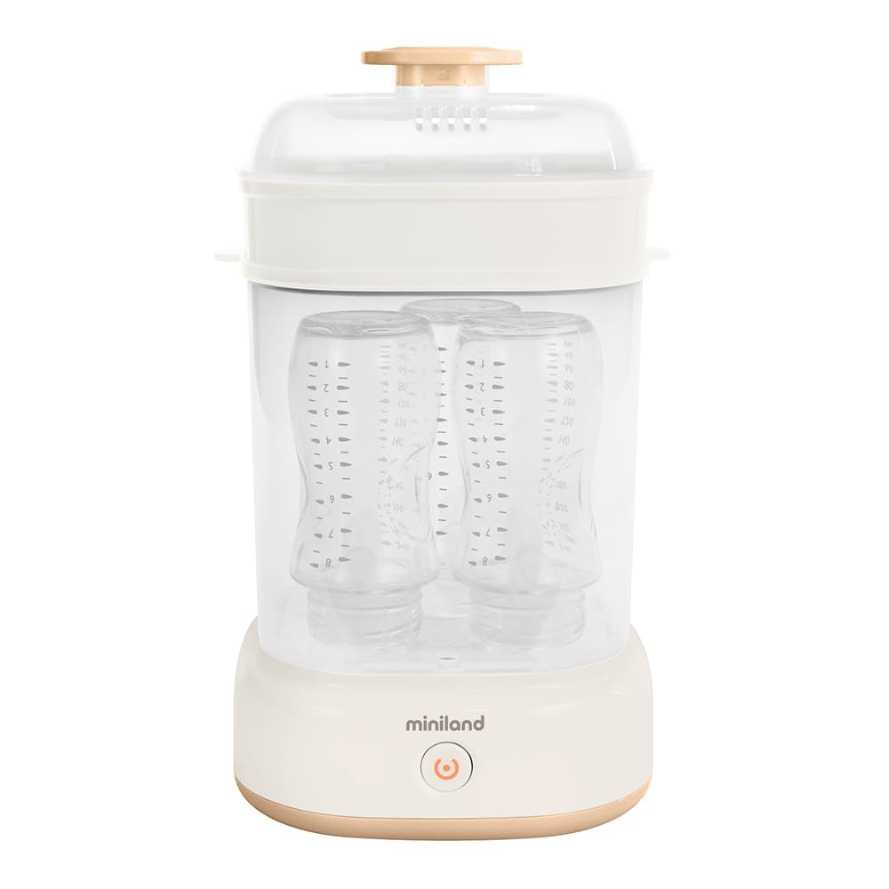 Miniland Mini Steamy Sterilizzatore Vapore Beige 8 Minuti