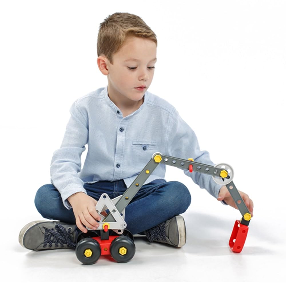 Miniland Mecaniko Gioco Costruzioni 191 Pezzi con Schede