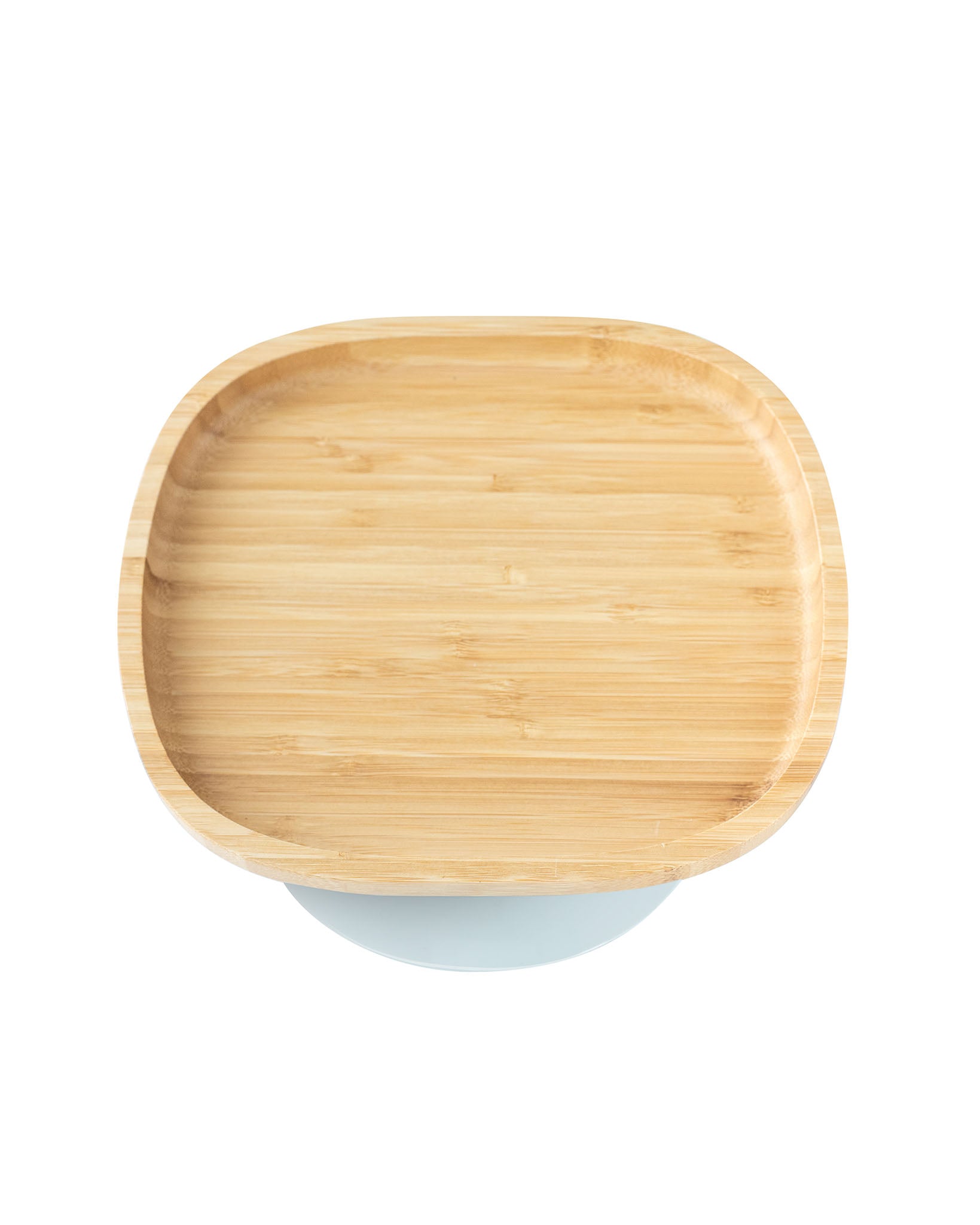 Eco Rascals Bamboo Plates Piatto Ventosa Rosa rettangolare