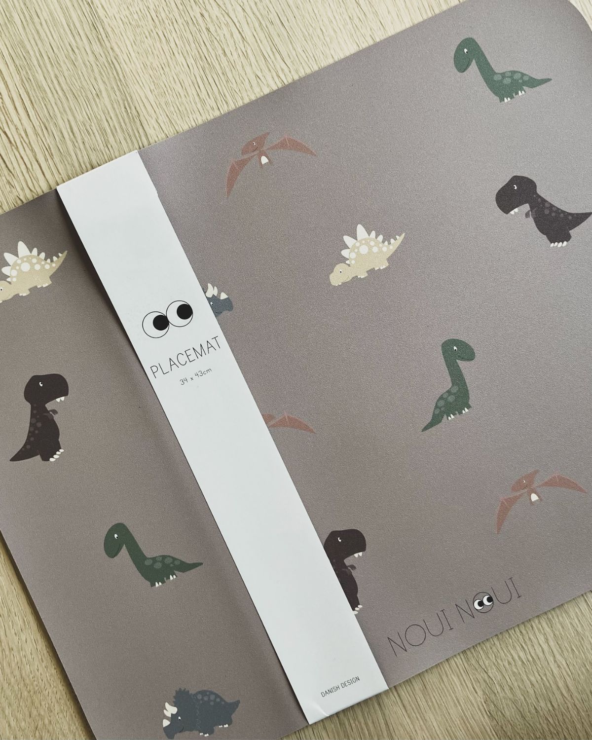 Noui Noui Placemats Dino Tovaglietta Bambini 43x34