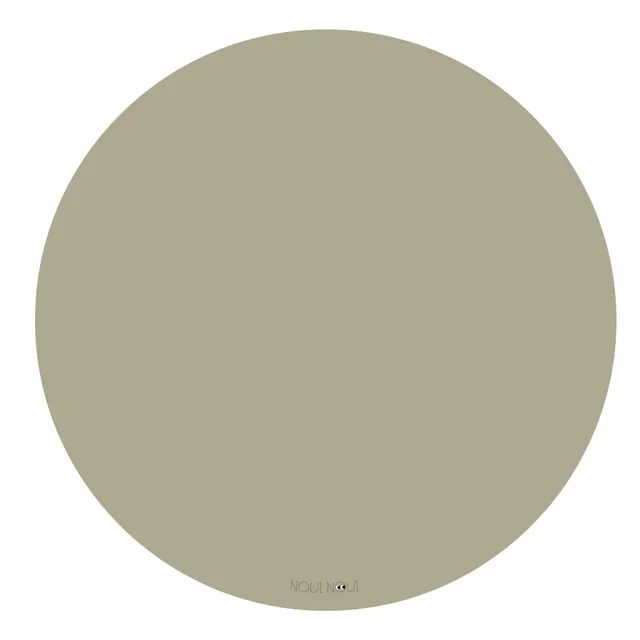 Noui Noui Floor Mats tappetino rotondo Olive Haze vinile