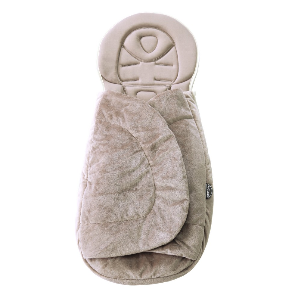 BoJungle Outdoor B-Comfort Nest riduttore passeggino Taupe reversibile