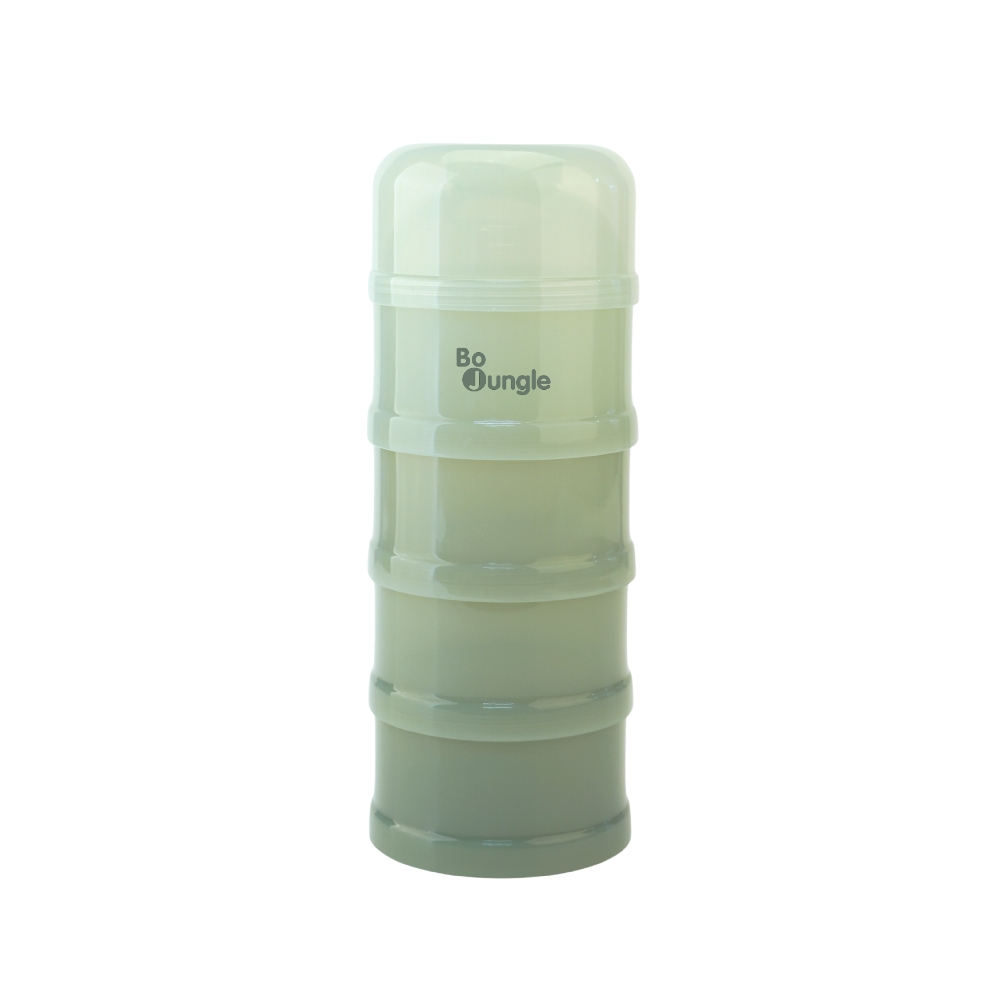 BoJungle B-Dose dosatore latte jade 4 scomparti ermetico