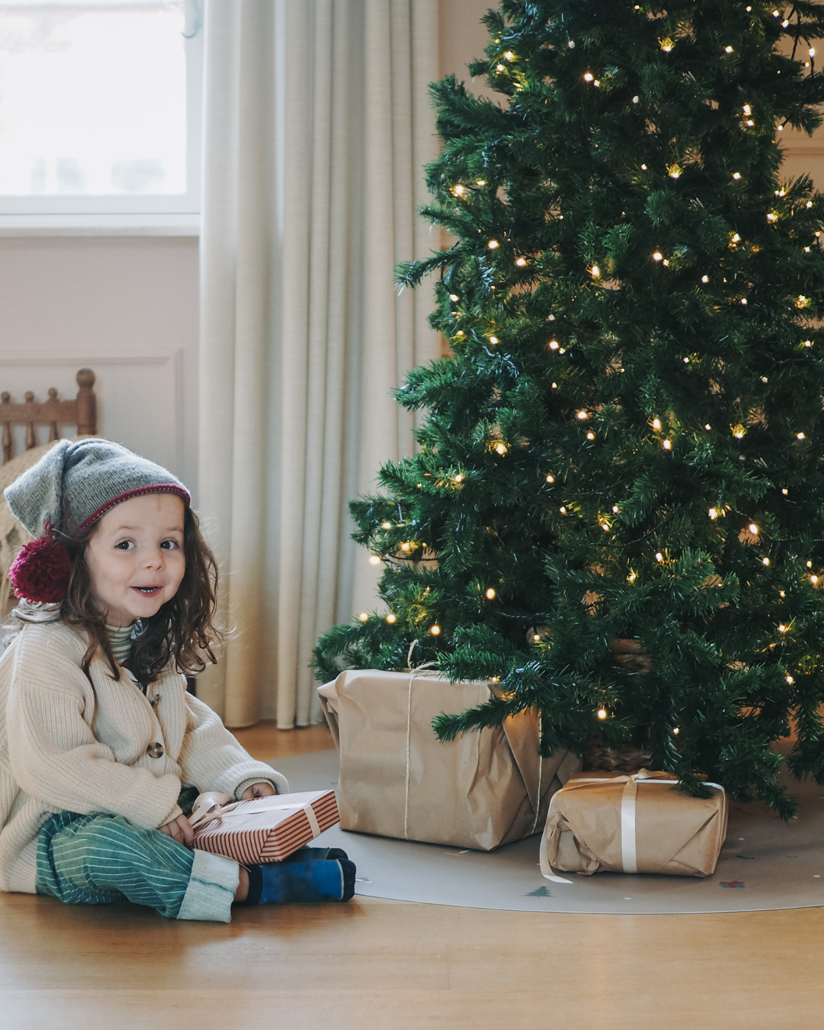 Noui Noui Floor Mats tappetino albero Natale 125 cm Winter