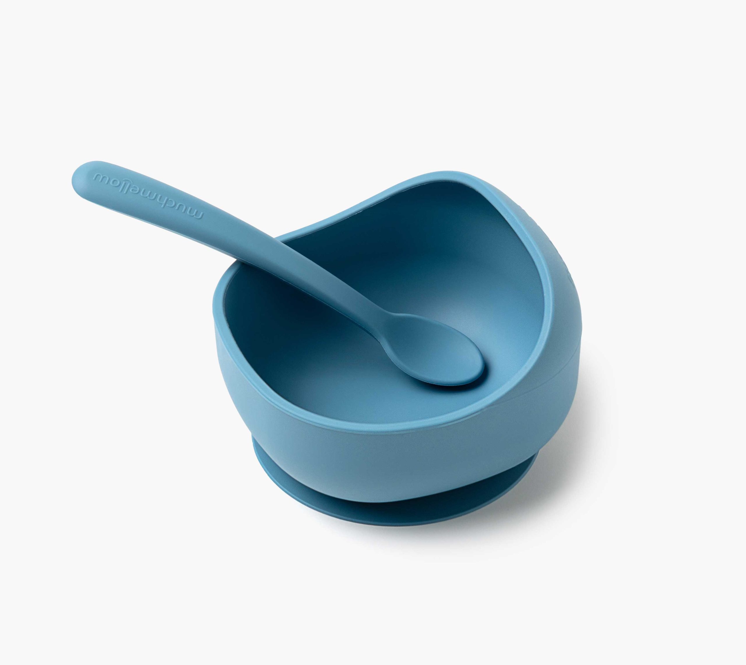 Muchmellow Pappa Set pappa Ciotola e cucchiaio silicone