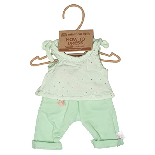 Miniland Bambole Set Girl Forest vestito bambola 38 cm
