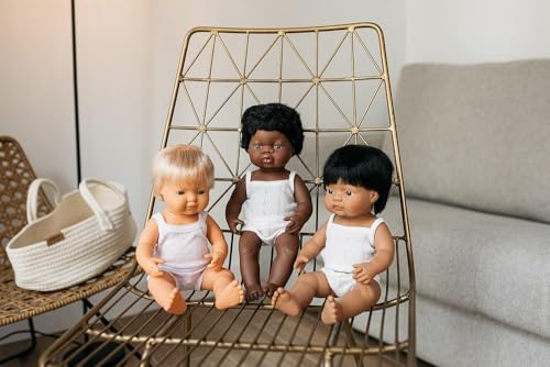 Miniland Bambola Afroamericana 38 cm 31160 Vinile