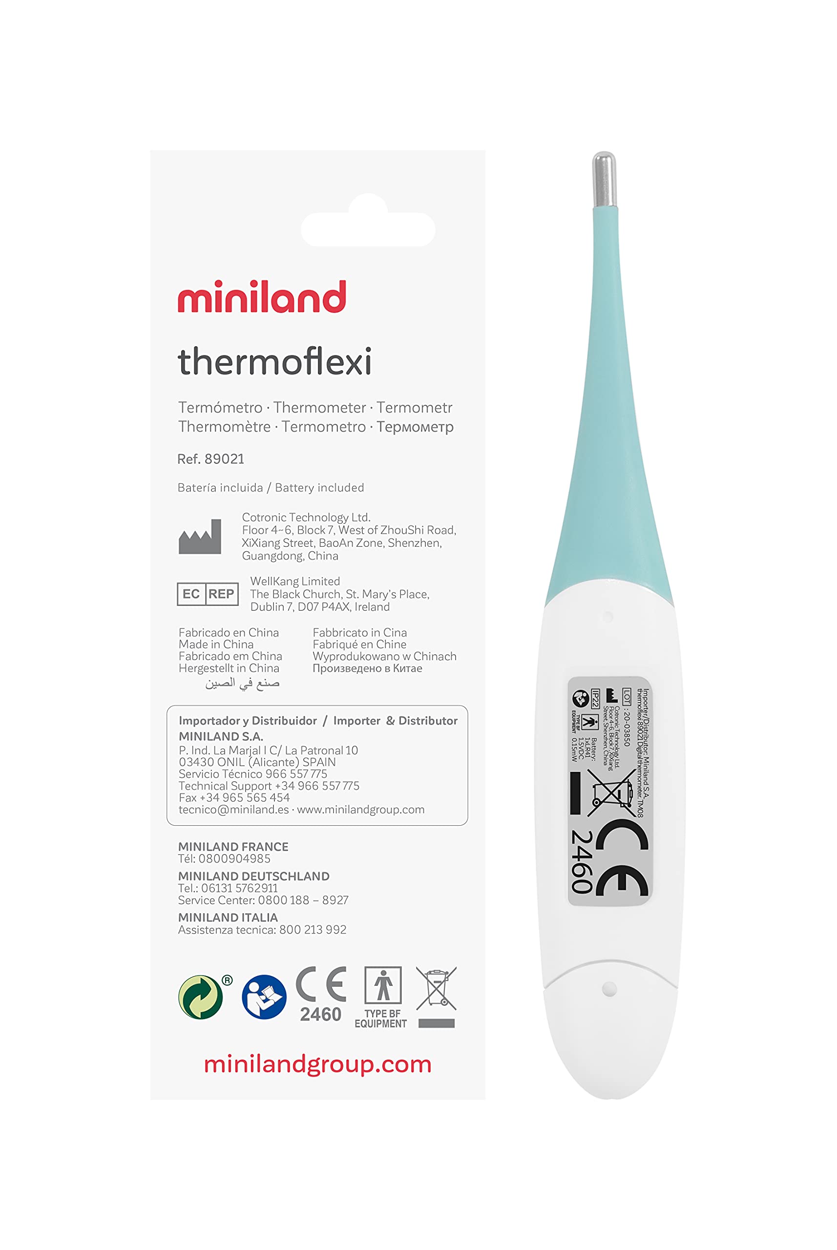 Miniland Thermoflexi 89021 termometro digitale flessibile