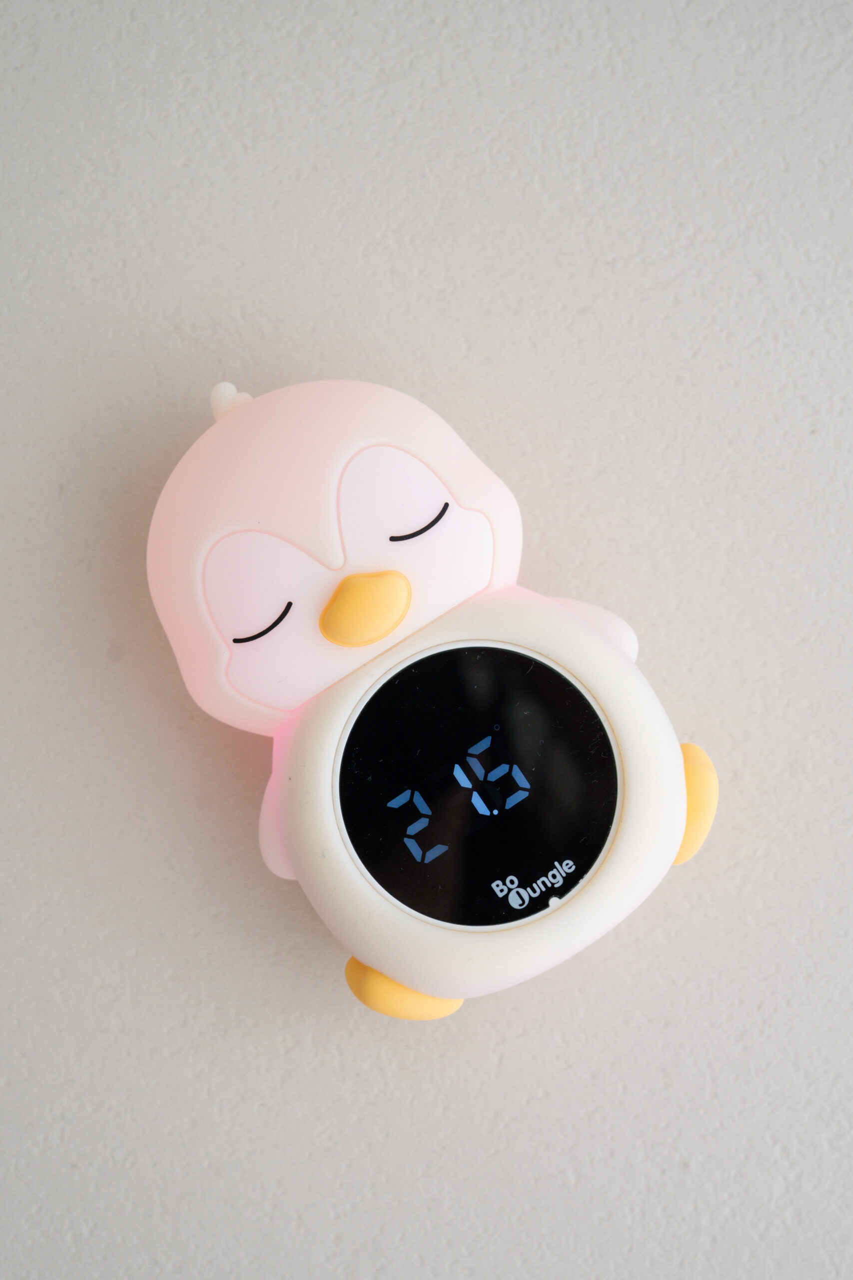 BoJungle termometro bagnetto pinguino 3in1 con luce notte
