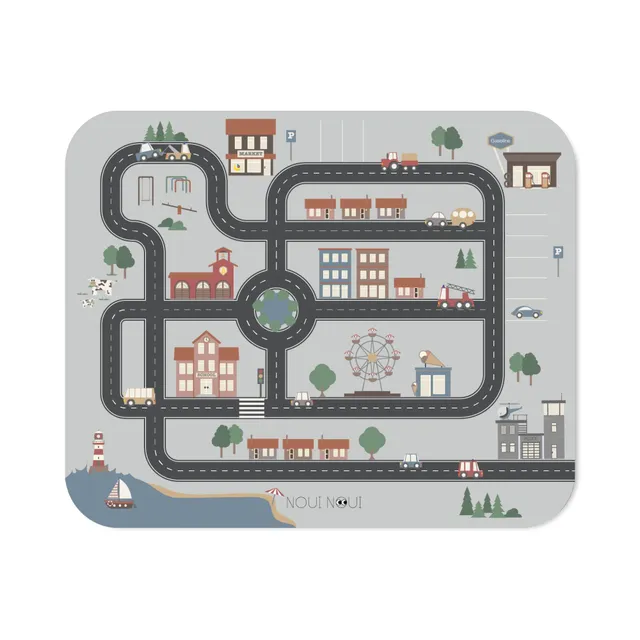 Noui Noui XL Placemats tovaglietta Little Village 55x45 vinile