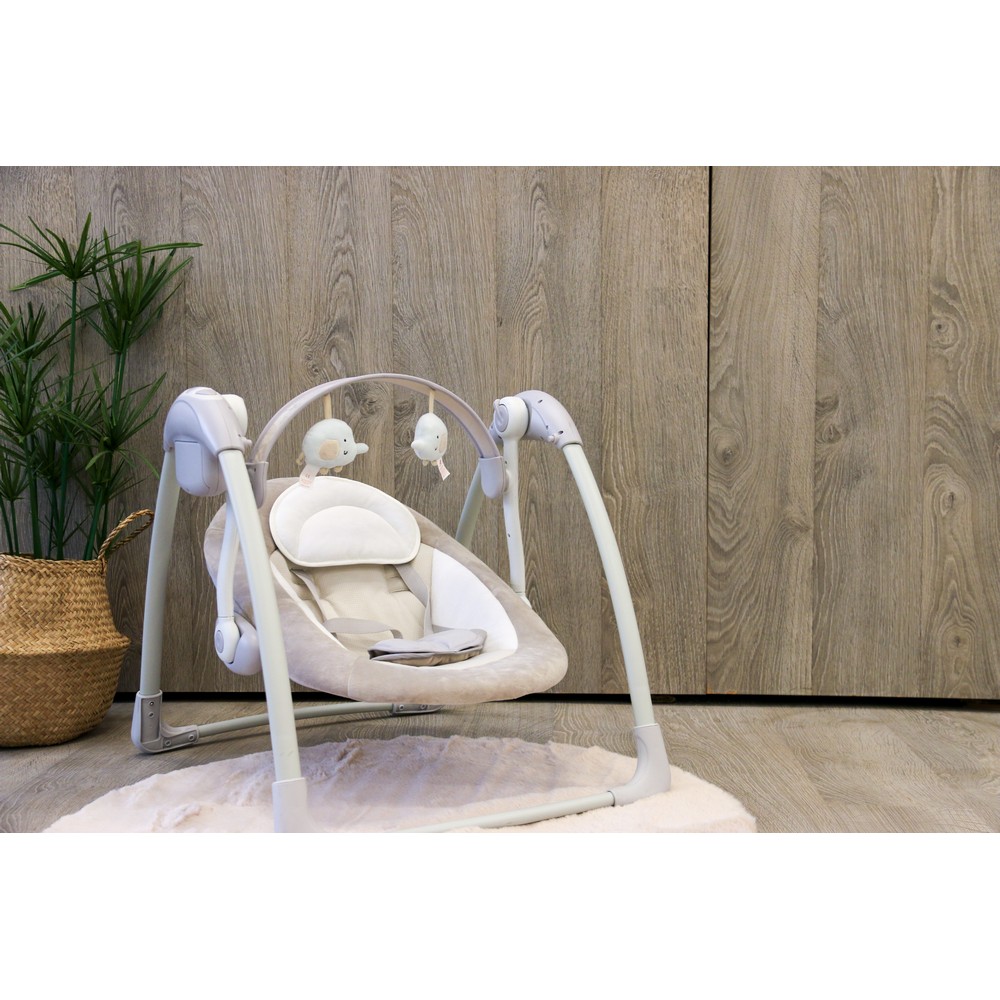 BoJungle Swings and Rockers Dolphy Beige altalena portatile 9 kg