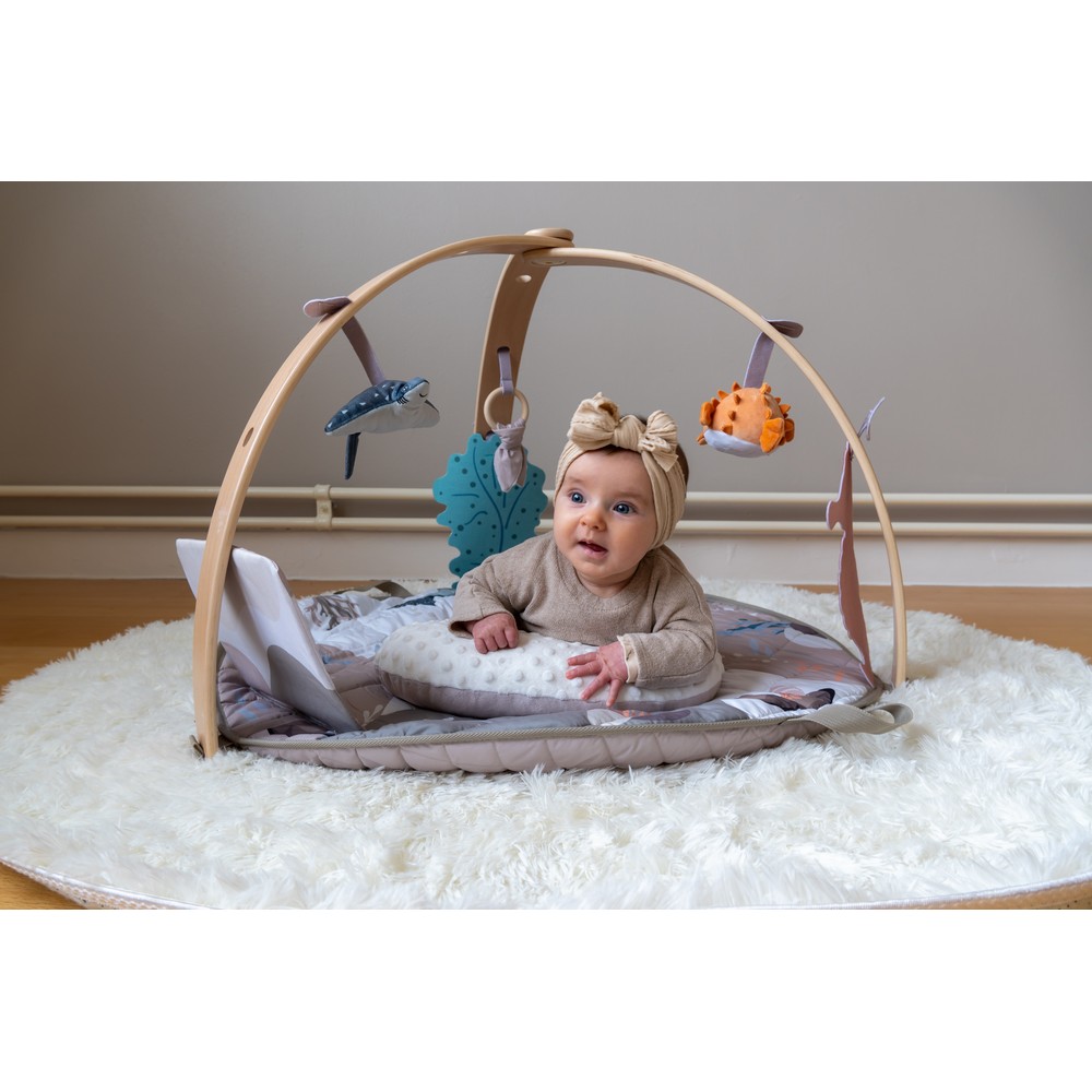 BoJungle Ocean Bliss Wooden Play Gym palestrina legno neonato