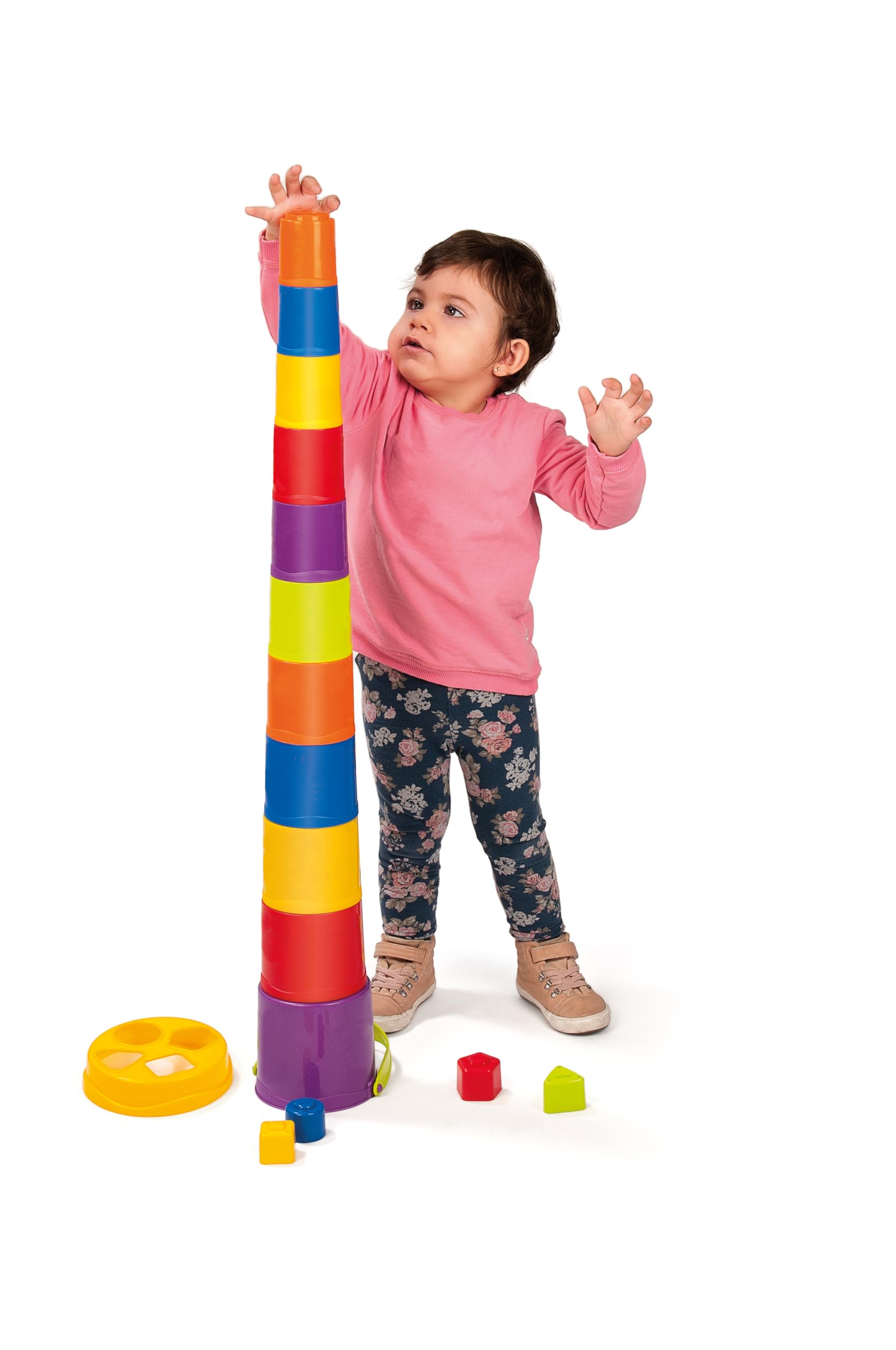 Miniland Giantte tazze impilabili bambini numeri 1-10