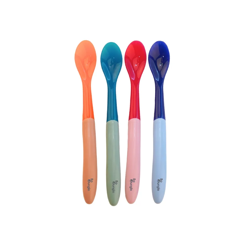 BoJungle Food Drink cucchiaini termosensibili 4 pezzi