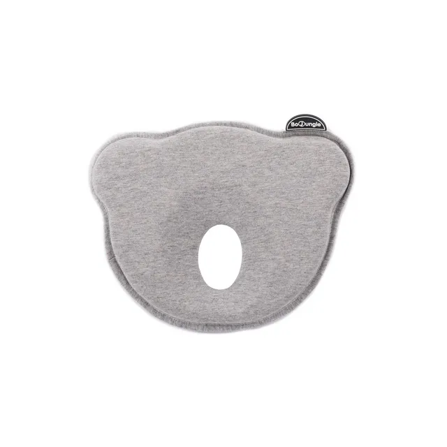 BoJungle Sleep B-Cosy Cuscino Testa Neonato Grigio Jersey