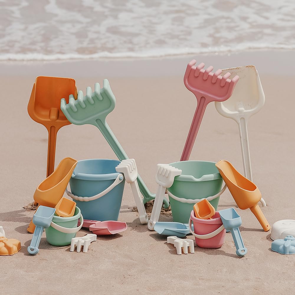 Miniland Giochi Set Sabbia Junior Warm con Secchiello e Palette